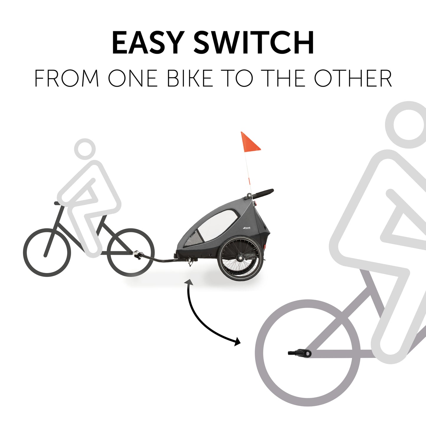 Dryk Bike Trailer Hitch