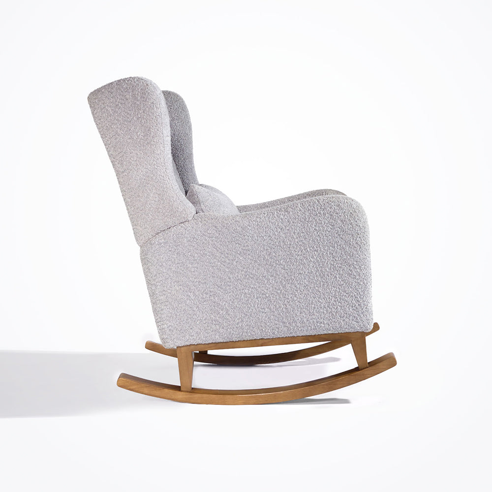 Harper Wingback Rocking Chair & Footstool