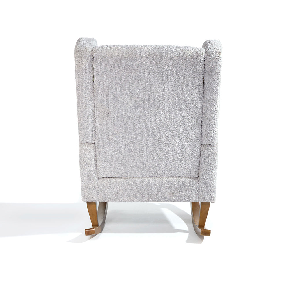 Harper Wingback Rocking Chair & Footstool