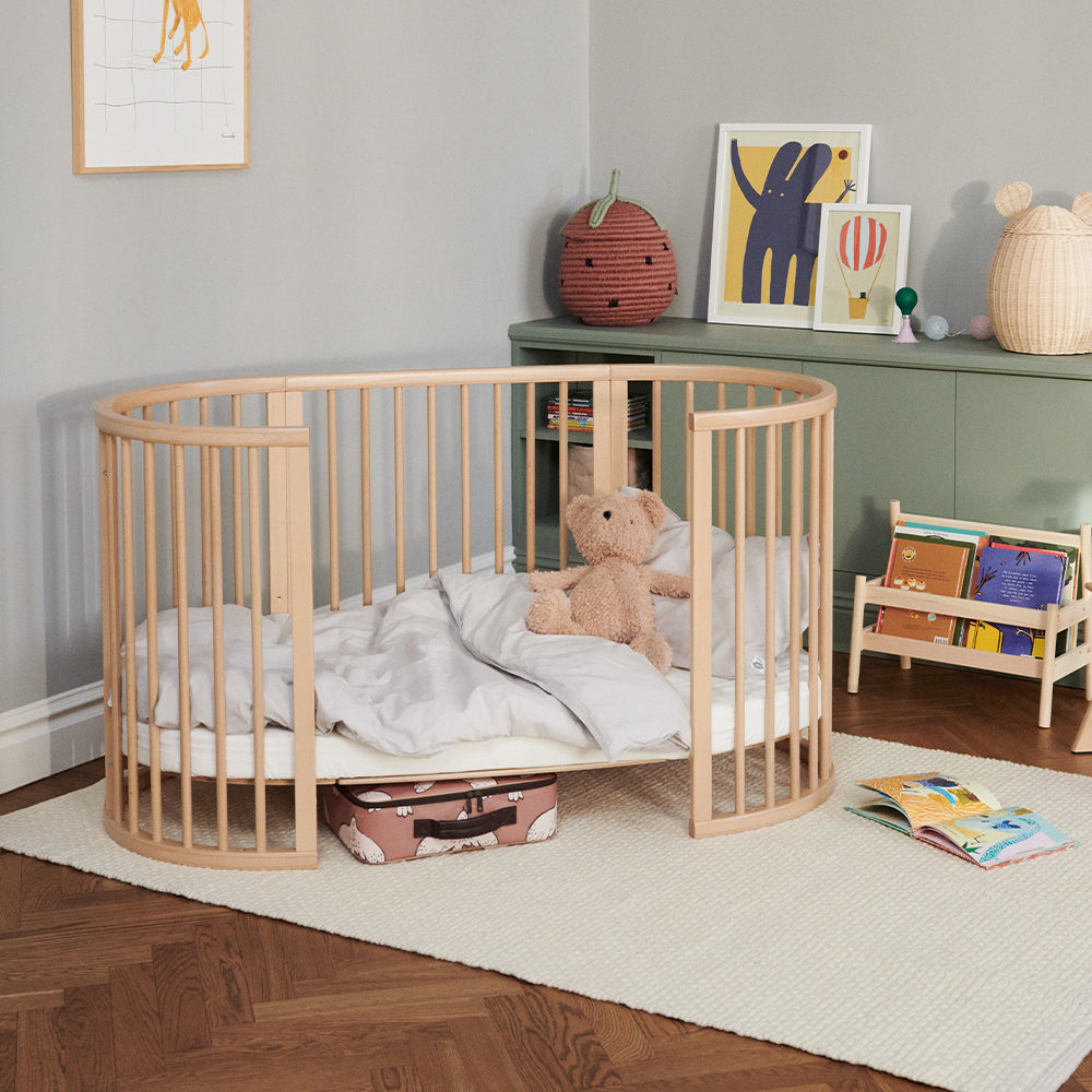 toddler-crib to cot-bed nursery furniture-sleepi-stokke-kaliedy-baby-store