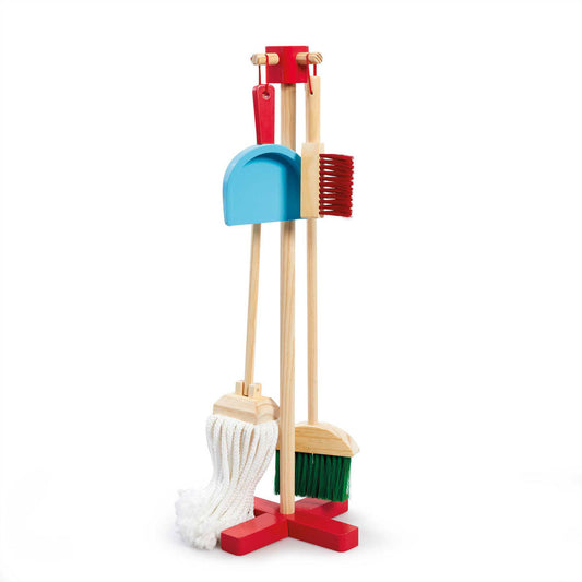 Wooden Deluxe Cleaning Playset