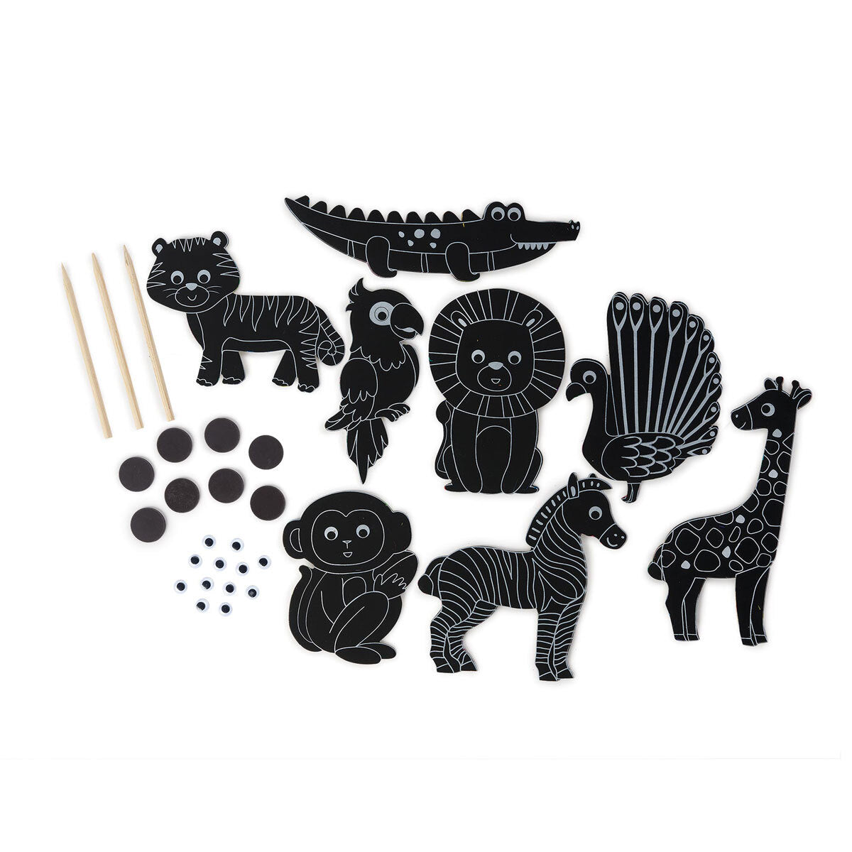 Scratch Art Magnets
