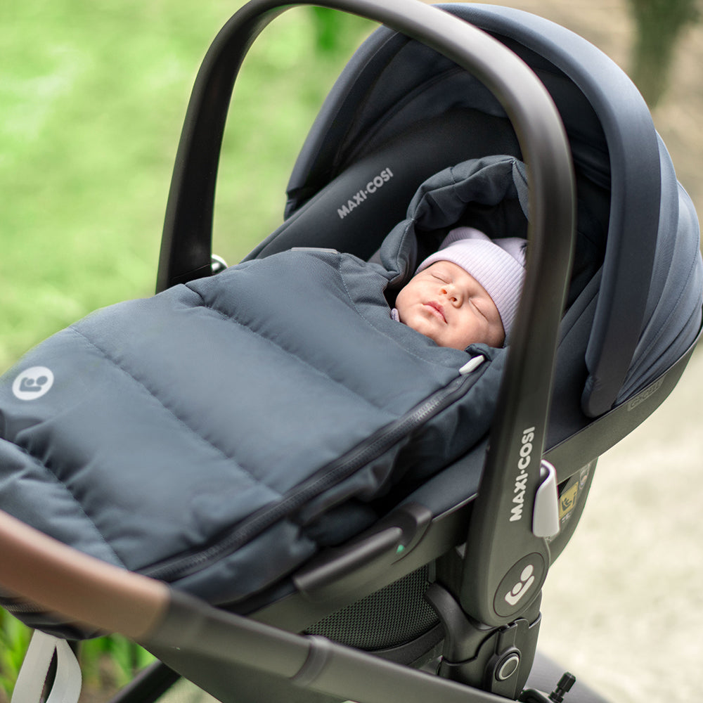 Car seat footmuff - Essential Black