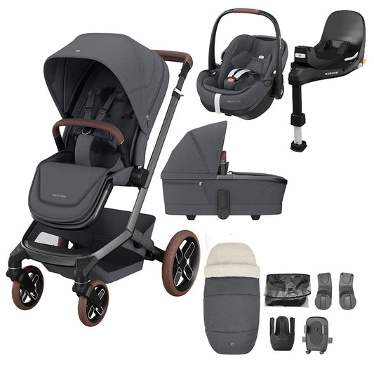 Fame 9 Piece Bundle & Pebble 360 Pro2 Travel System