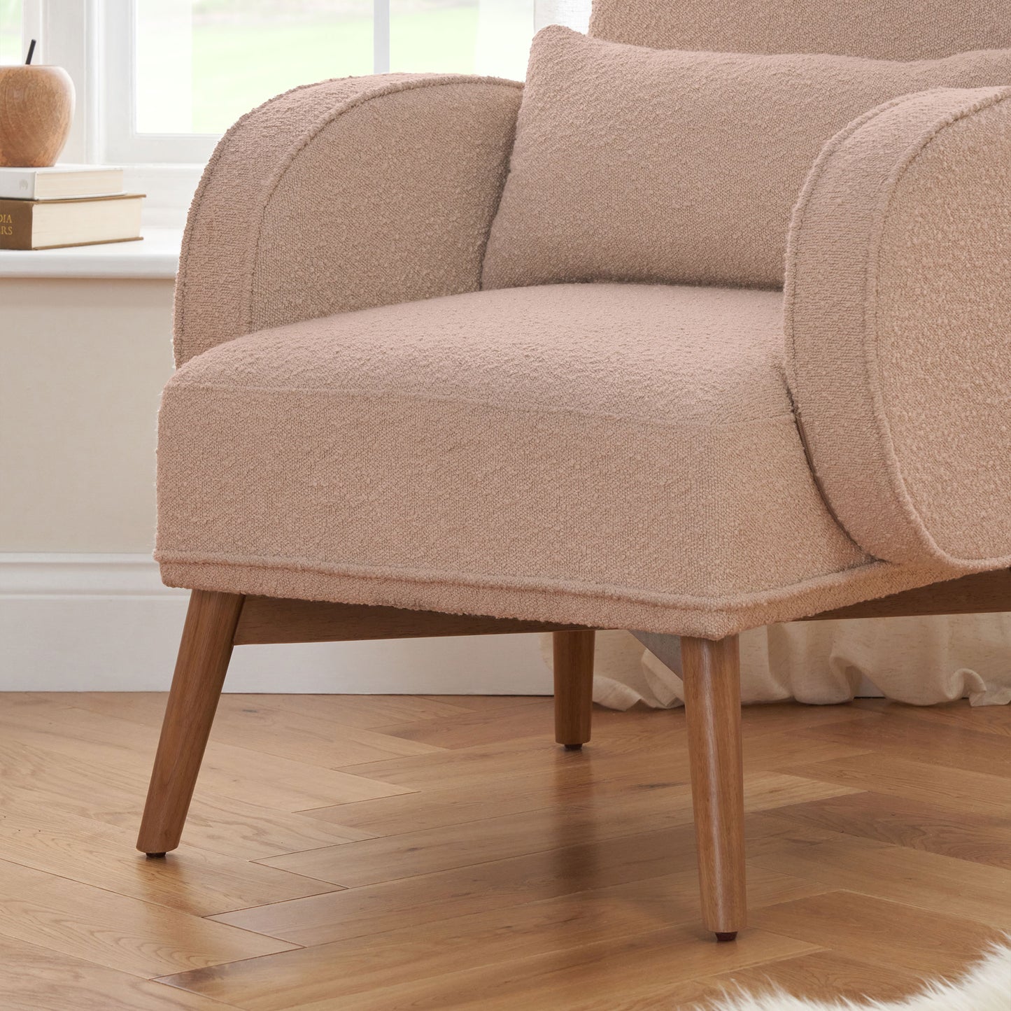 Micah Rocking Chair & Footstool