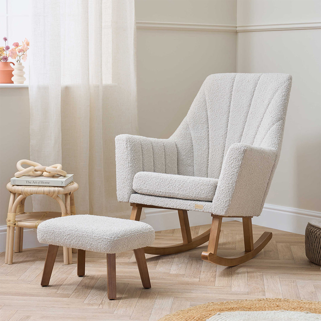 Jonah Luxe Rocking Chair & Footstool