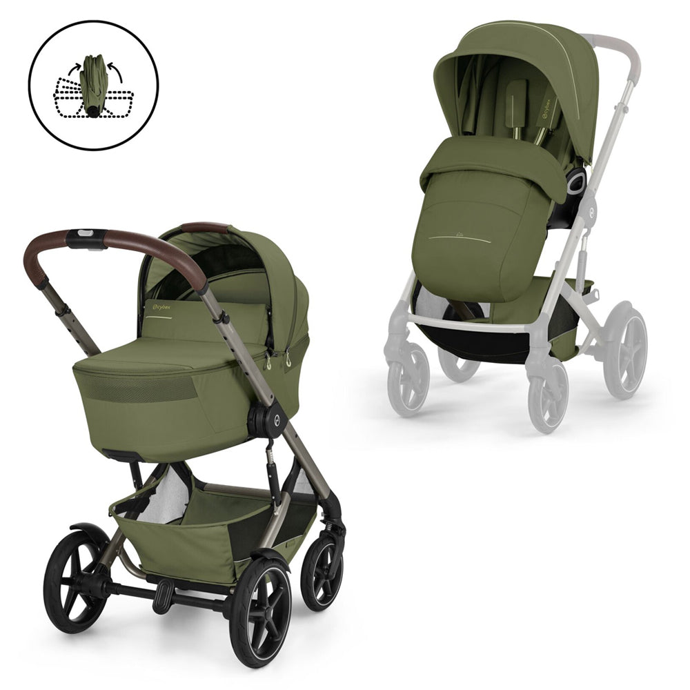 Talos S Lux with Fold Cot