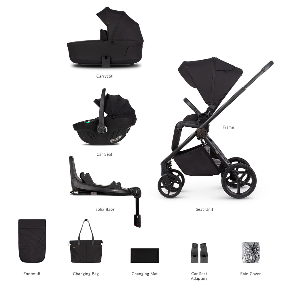 Claro - 3in1 Bundle with Tiago Car Seat & 360 Base