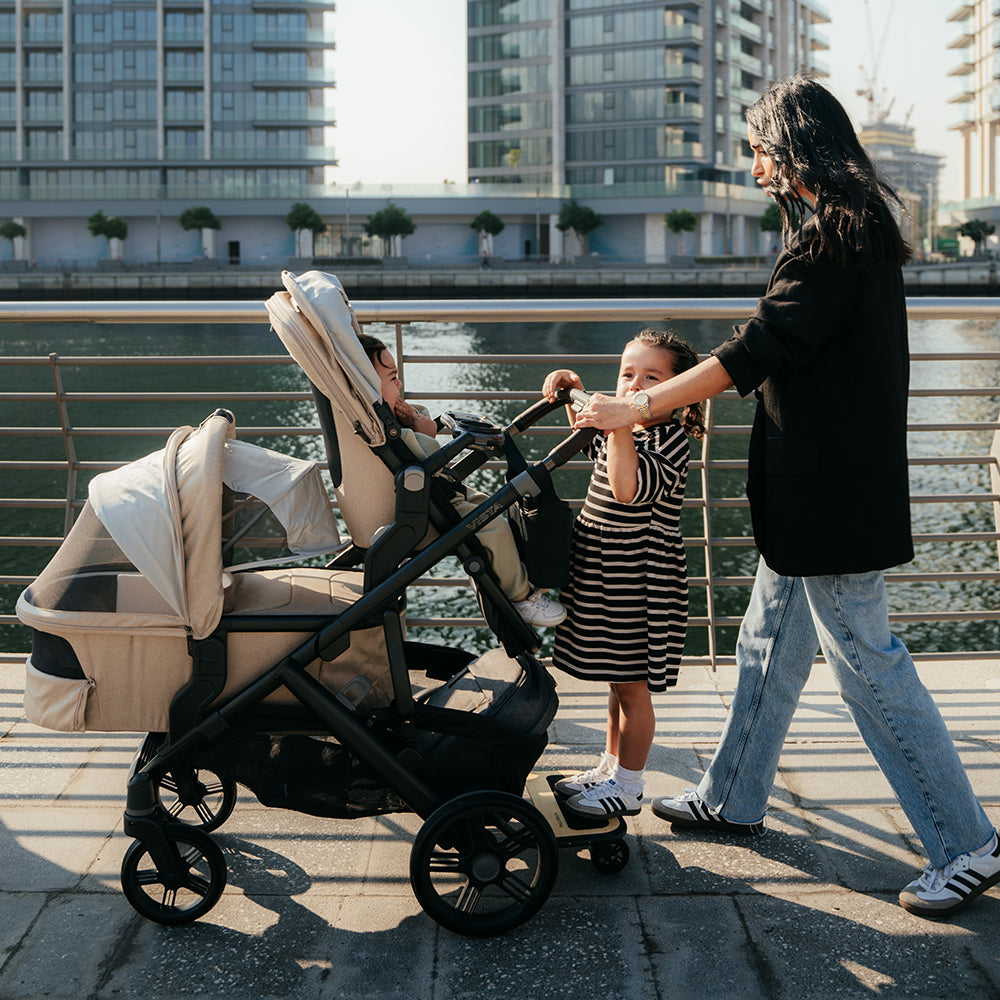pushchair buggy stroller double vista v3 uppababy kaliedy