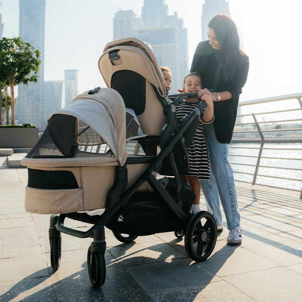 pushchair buggy stroller double vista v3 uppababy kaliedy