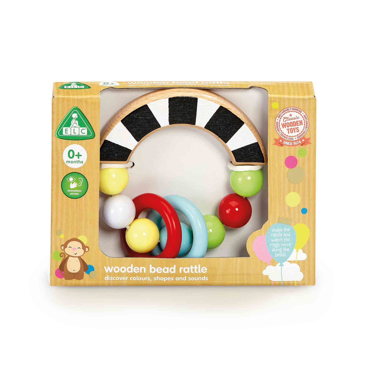Wooden Bead Rattle
