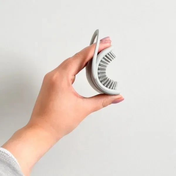 Baby Bath Brush - Grey