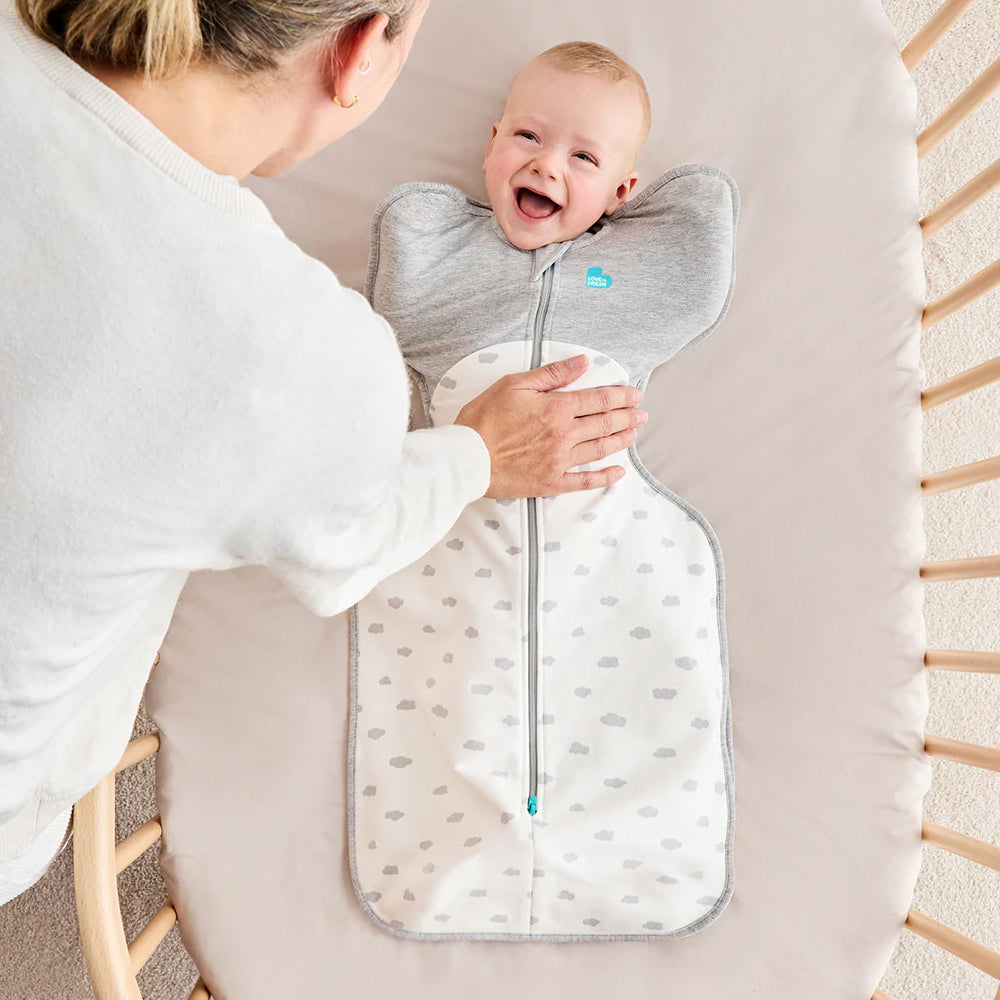 sleeping bag n newborn bedding Swaddle Up Stretch Cotton Fleece Love to Dream Kaliedy