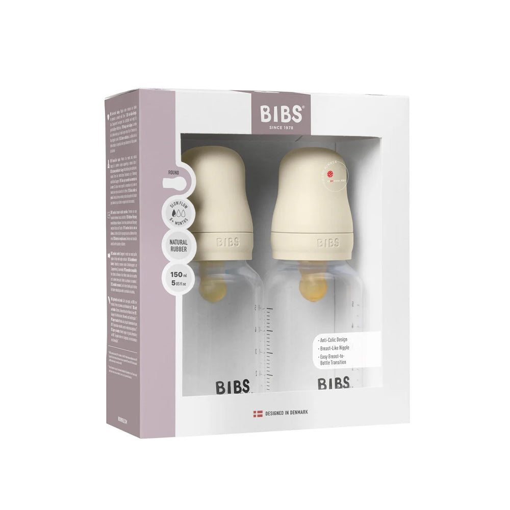 Baby Bottle Complete Set 150ml 2pk Latex - Ivory