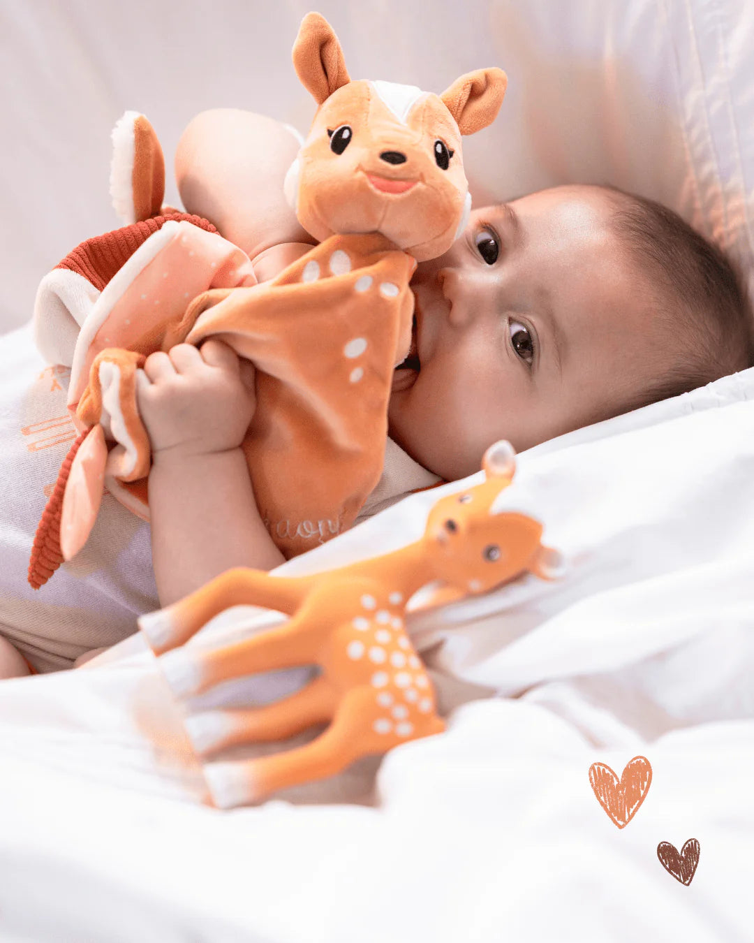 FanFan the Fawn Teether & Comforter Gift Set