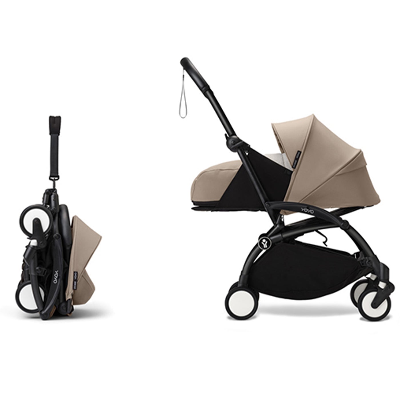 YOYO³ Complete Newborn Stroller (Frame & 0+ Newborn Pack)