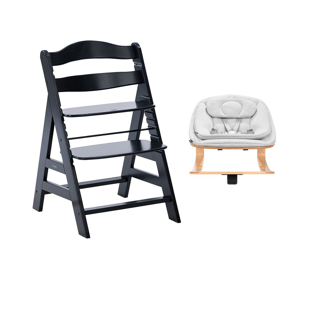 hauck babystuhl Hauck Alpha Wooden Highchair Newborn Eco Bundle – Kaliedy