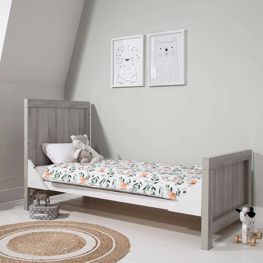 Modena Todder Bed - Grey Ash / White ( Ex Display)