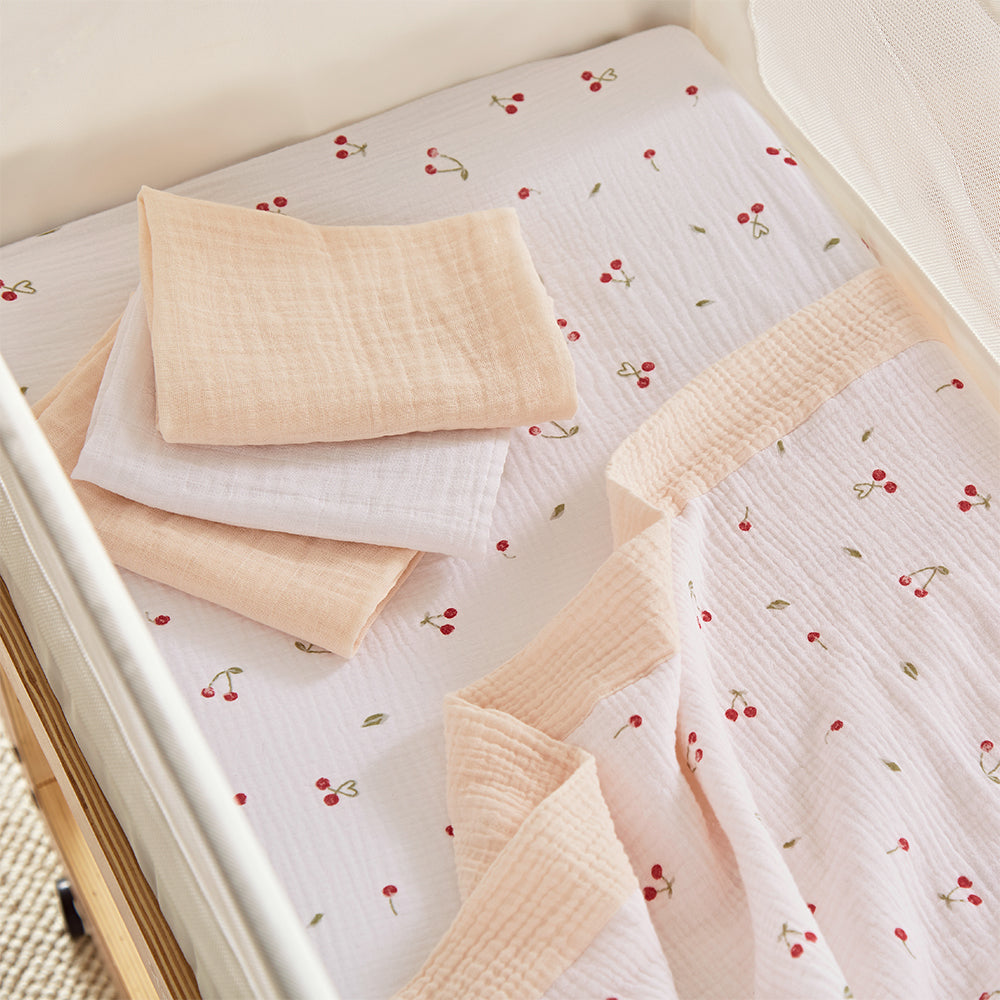 cherry universal-co-sleeper-crib-bedding-set-nursery-cuddle-co-kaliedy-2