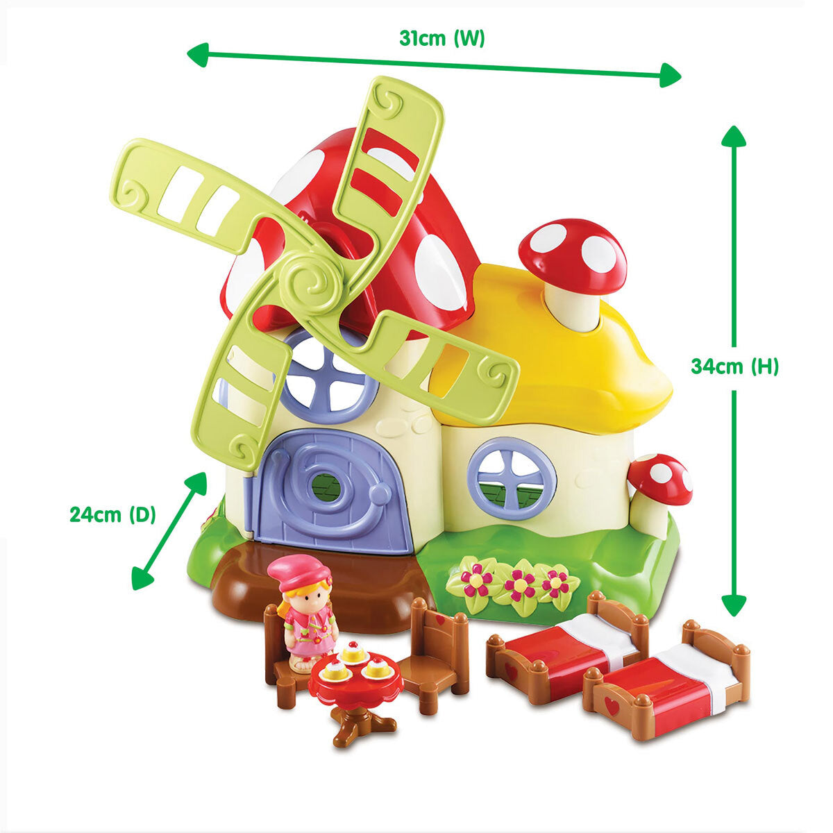 Happyland Fairy Tale Magical Windmill House