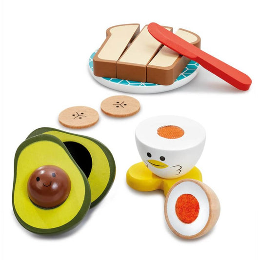 Wooden Breakfast Set