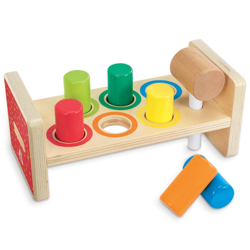 Early Learning Centre Wooden Hammer Bench Kaliedy