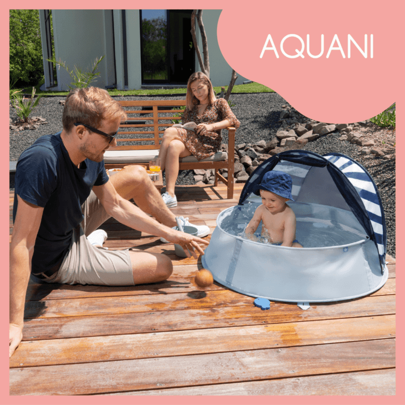 Aquani Anti-UV UPF50+ Paddling Pool - Mariniere