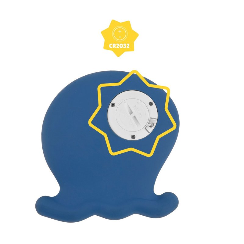 Digital Bath Thermometer - Octopus
