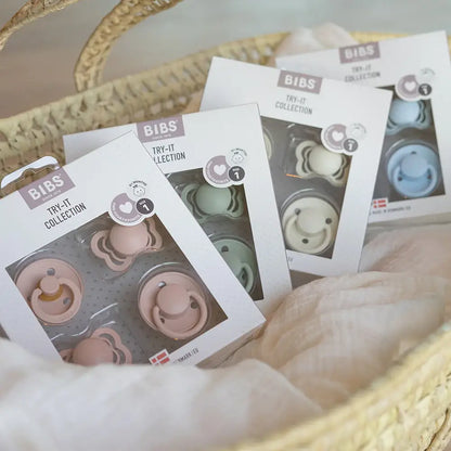 Try-it Soother collection Size 1 - Sage - BPA Free Dummy Pacifier