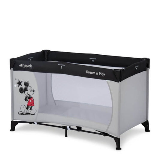 Dream N Play Travel Cot - Mickey Stars