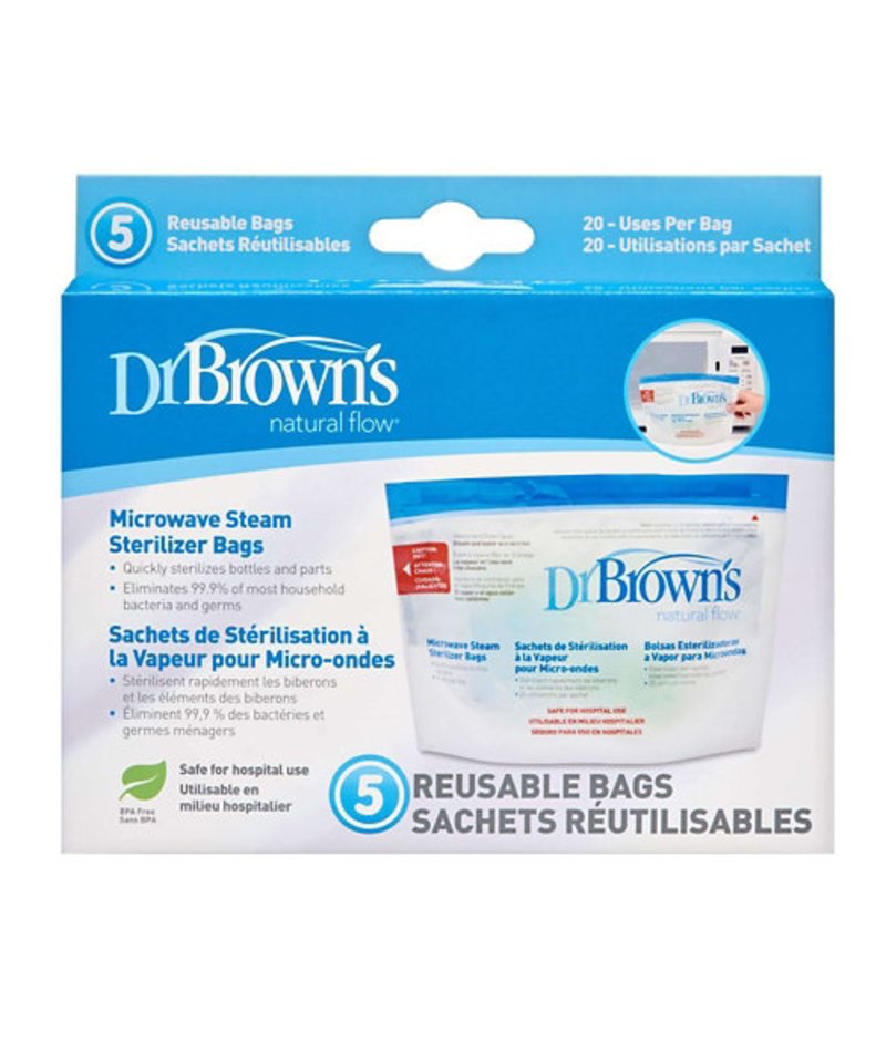 Microwave Steriliser Bag 5pk