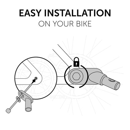 Dryk Bike Trailer Hitch