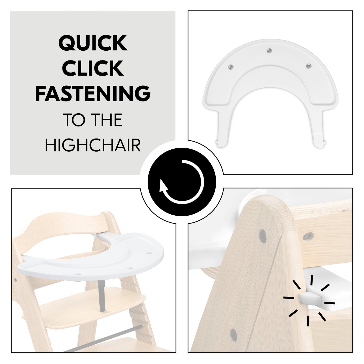 Arketa Highchair Play Tray