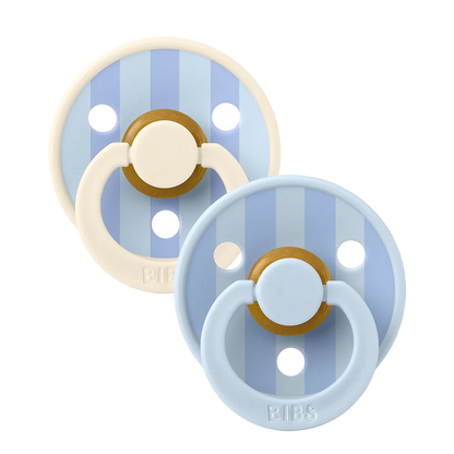Latex STUDIO Colour Round 2pk - Baby Blue Dusty Blue Mix
