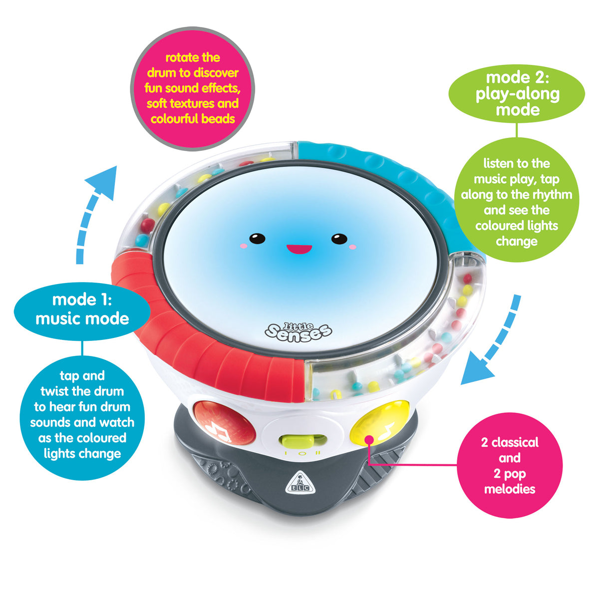 Little Senses Tap and Twist Drum
