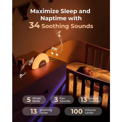 Rainbow Light & White Noise Machine