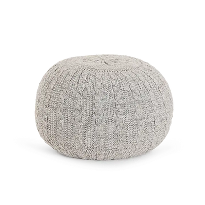Knitted Pouffe