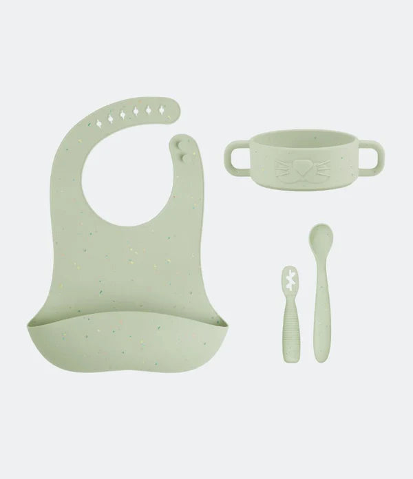 Baby Silicone First Meal Set