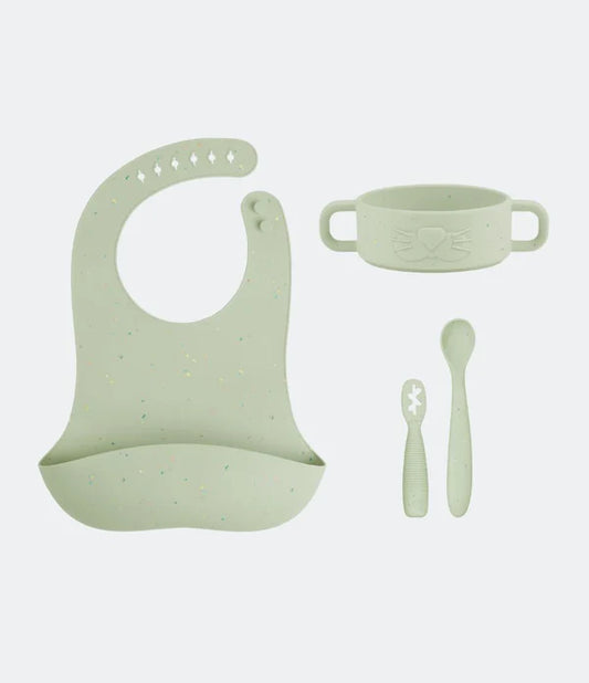 Baby Silicone First Meal Set