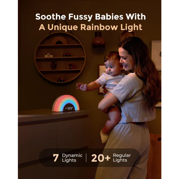 Rainbow Light & White Noise Machine