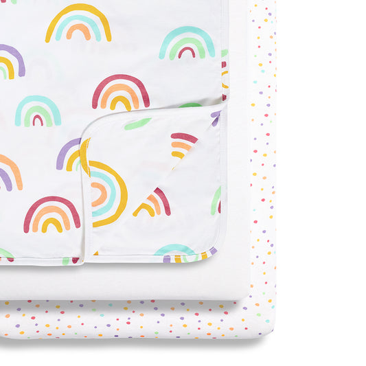 Crib Bedding Set - 3 Piece