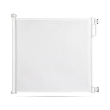 Retractable Baby Gate - White