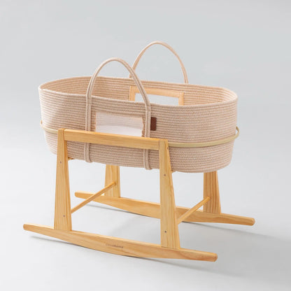 Moses Basket with ClevaFoam Mattress Stand