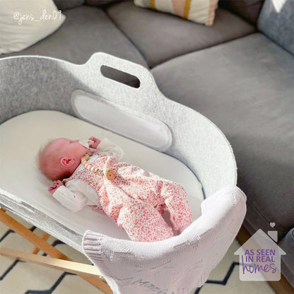 SnuzSurface Air Moses Basket Mattress for SnuzBaskit