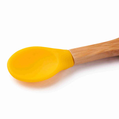 Bamboo Suction Bowl and Spoon set