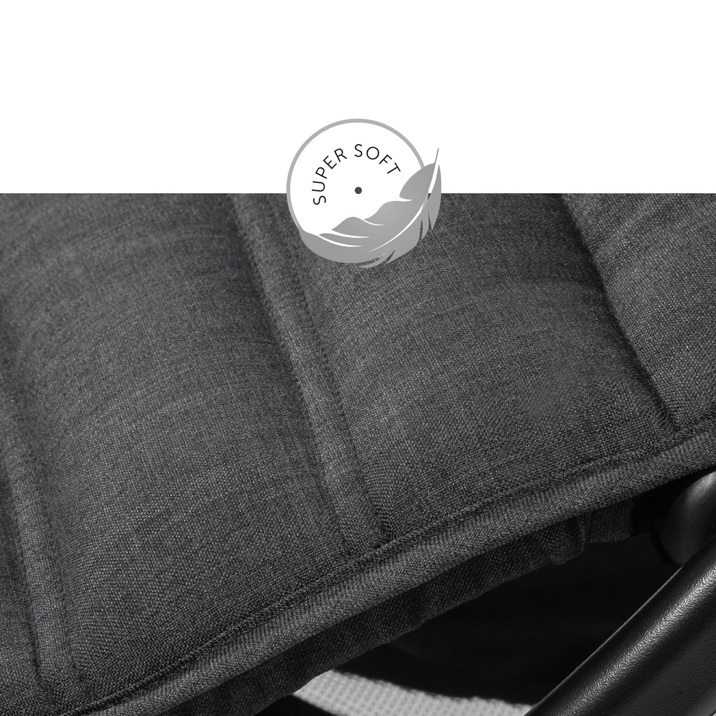 Uptown Twin - Black Melange