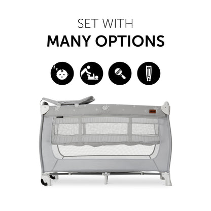 Sleep N Play Travel Cot - Stars