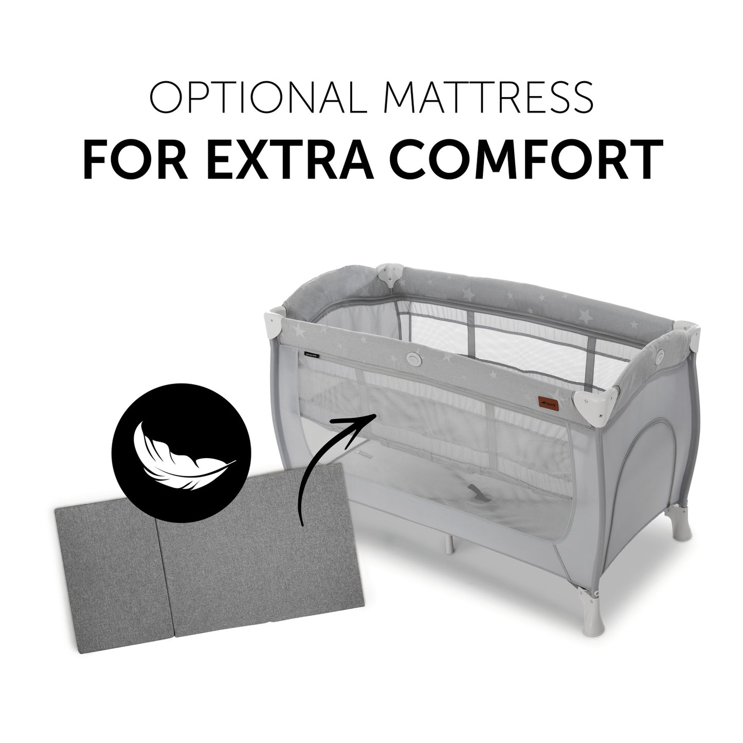 Sleep N Play Travel Cot - Stars