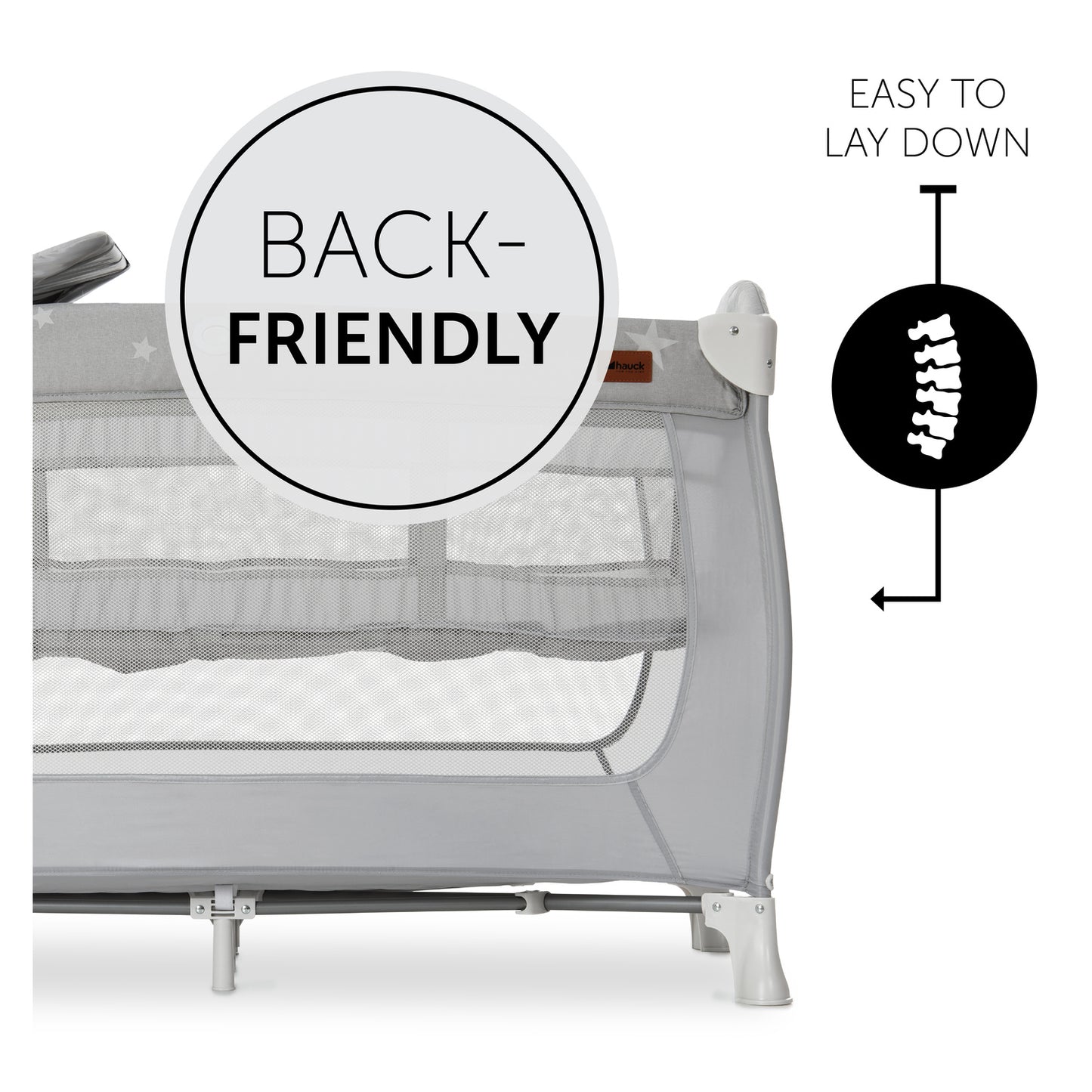 Sleep N Play Travel Cot - Stars