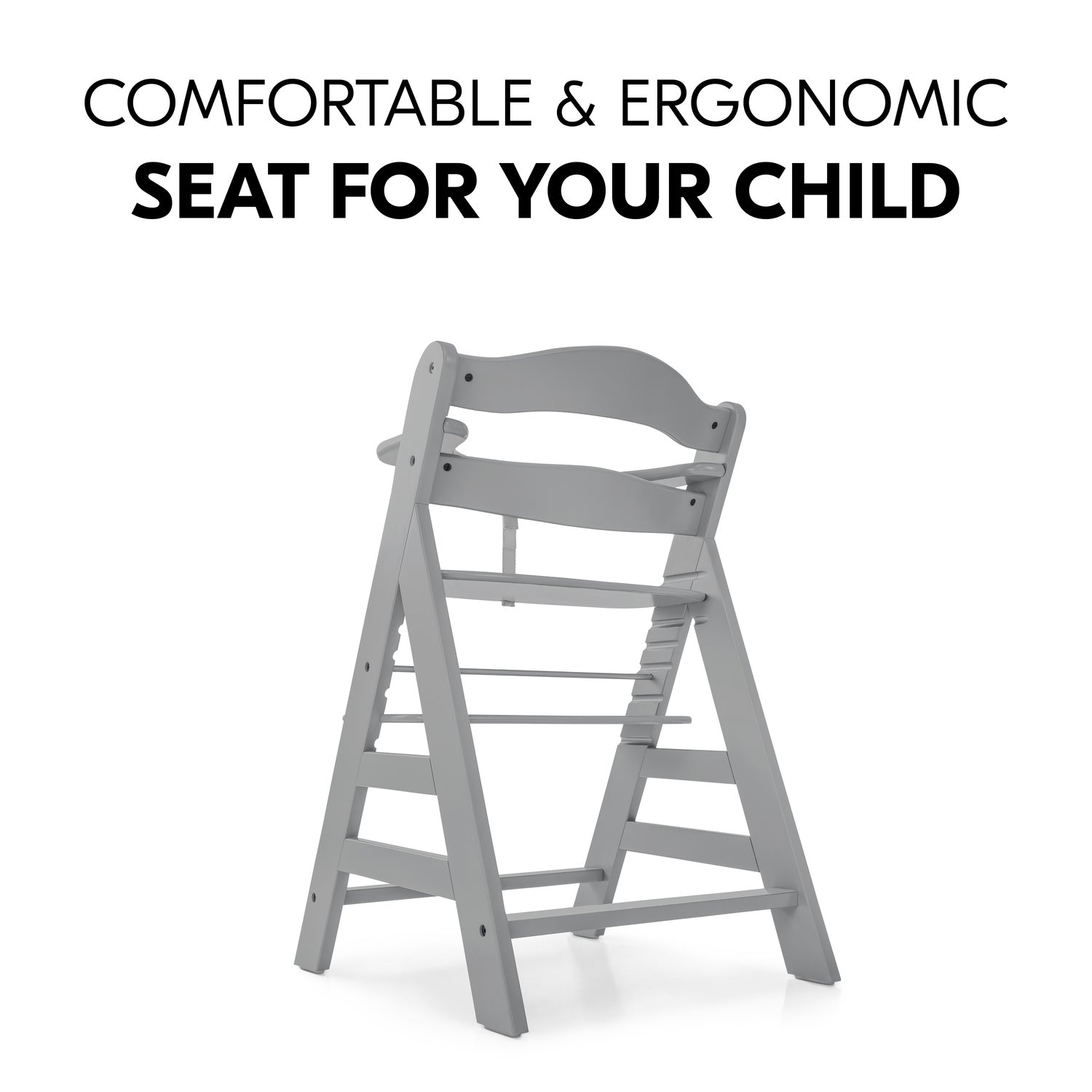 Alpha+ Wooden Highchair (6mths+) - Toddler Feeding Chair
